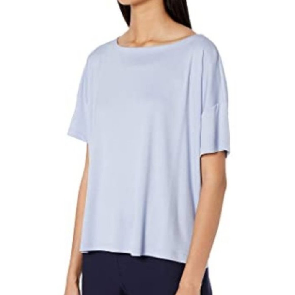 EILEEN FISHER Tencel Lavender Box Top MP